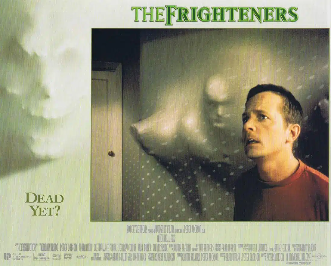 THE FRIGHTENERS Original Lobby Card 8 Michael J. Fox Peter Jackson Horror