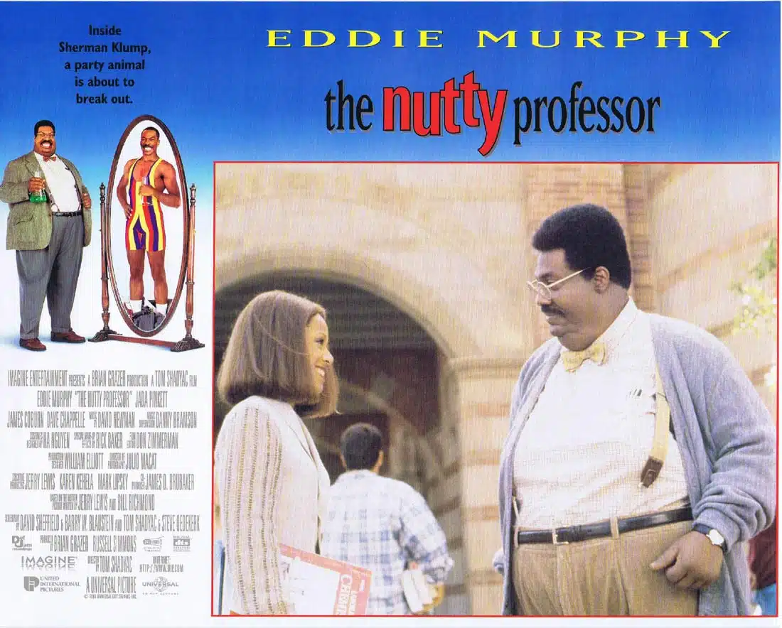 THE NUTTY PROFESSOR Original Lobby Card 8 Eddie Murphy Jada Pinkett