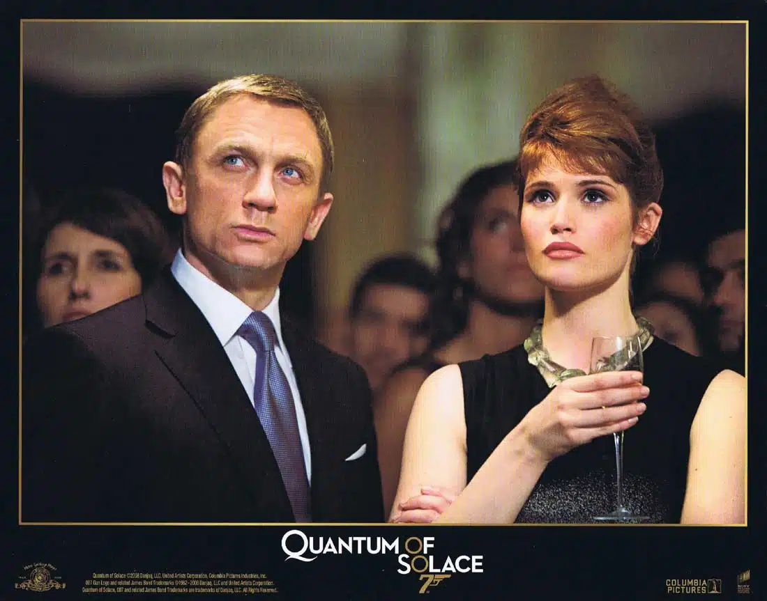 QUANTUM OF SOLACE Original Lobby Card 6 Daniel Craig James Bond