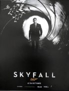 SKYFALL Original French ADVANCE Movie poster Daniel Craig James Bond Javier Bardem