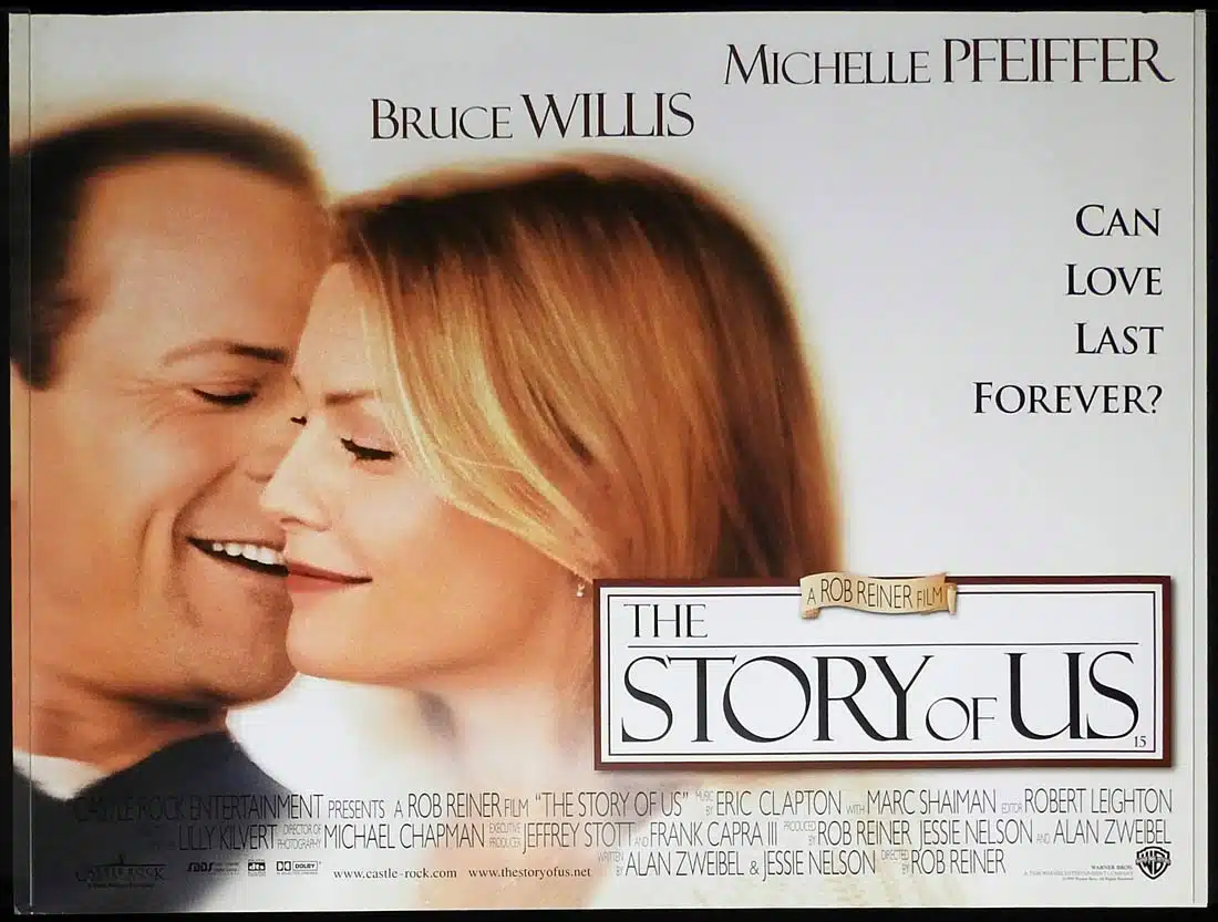 THE STORY OF US Original British Quad Movie Poster Bruce Willis Michelle Pfeiffer