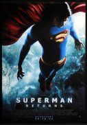 SUPERMAN RETURNS Original ADV One Sheet Movie Poster Brandon Routh Kate Bosworth