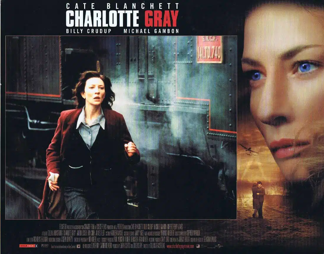 CHARLOTTE GRAY Original Lobby Card 2 Cate Blanchett Gillian Armstrong