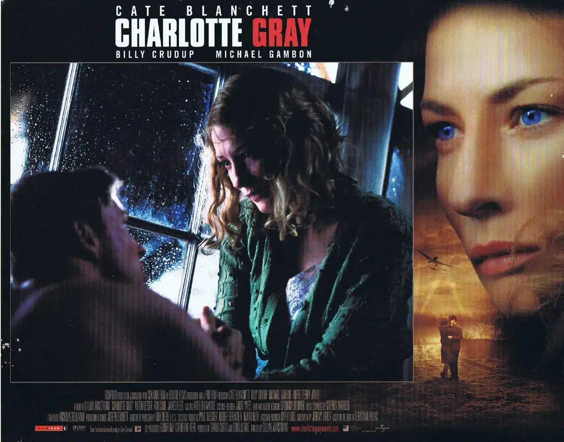CHARLOTTE GRAY Original Lobby Card 4 Cate Blanchett Gillian Armstrong