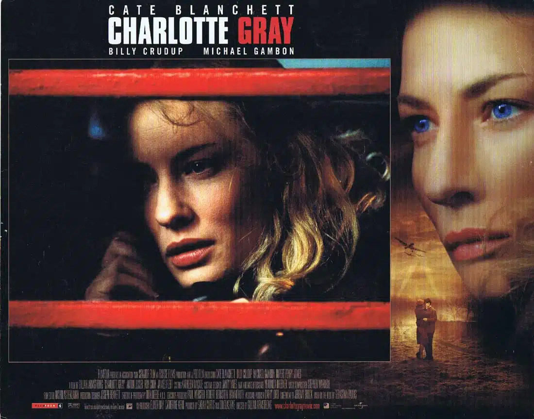 CHARLOTTE GRAY Original Lobby Card 7 Cate Blanchett Gillian Armstrong