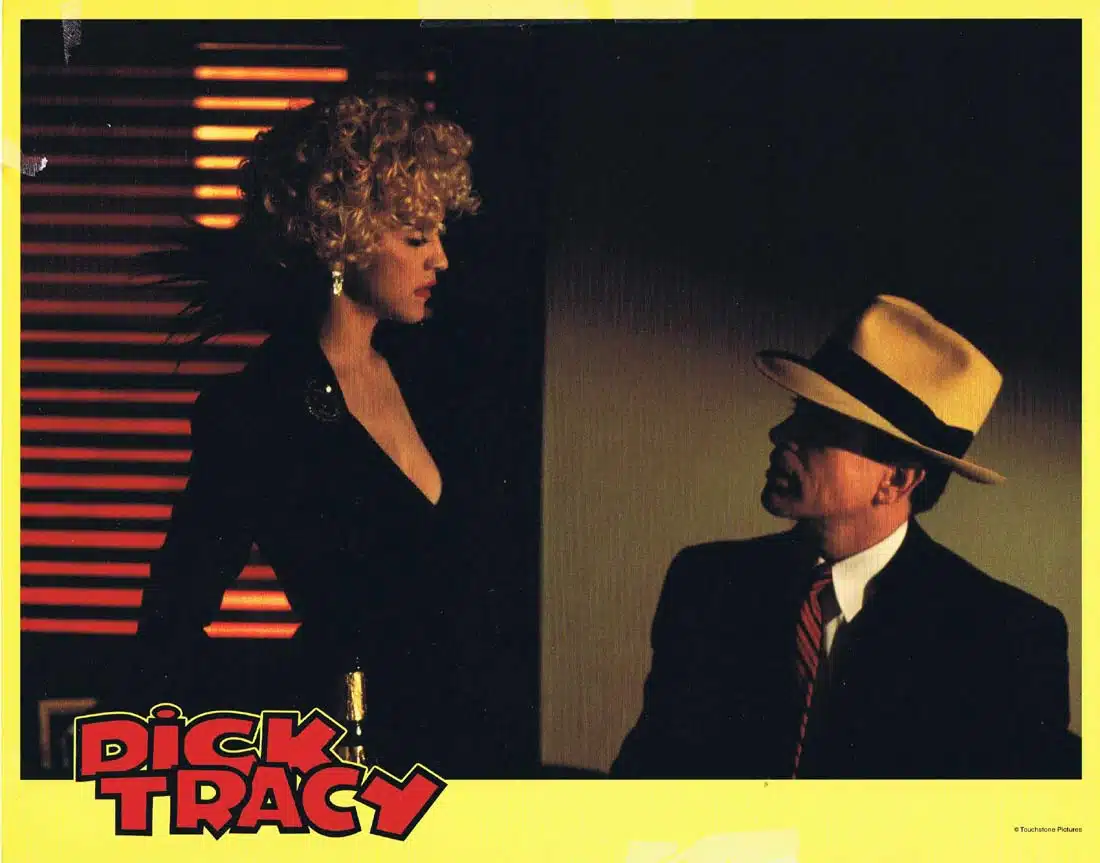 DICK TRACY Original Lobby Card 9 Warren Beatty Madonna Al Pacino