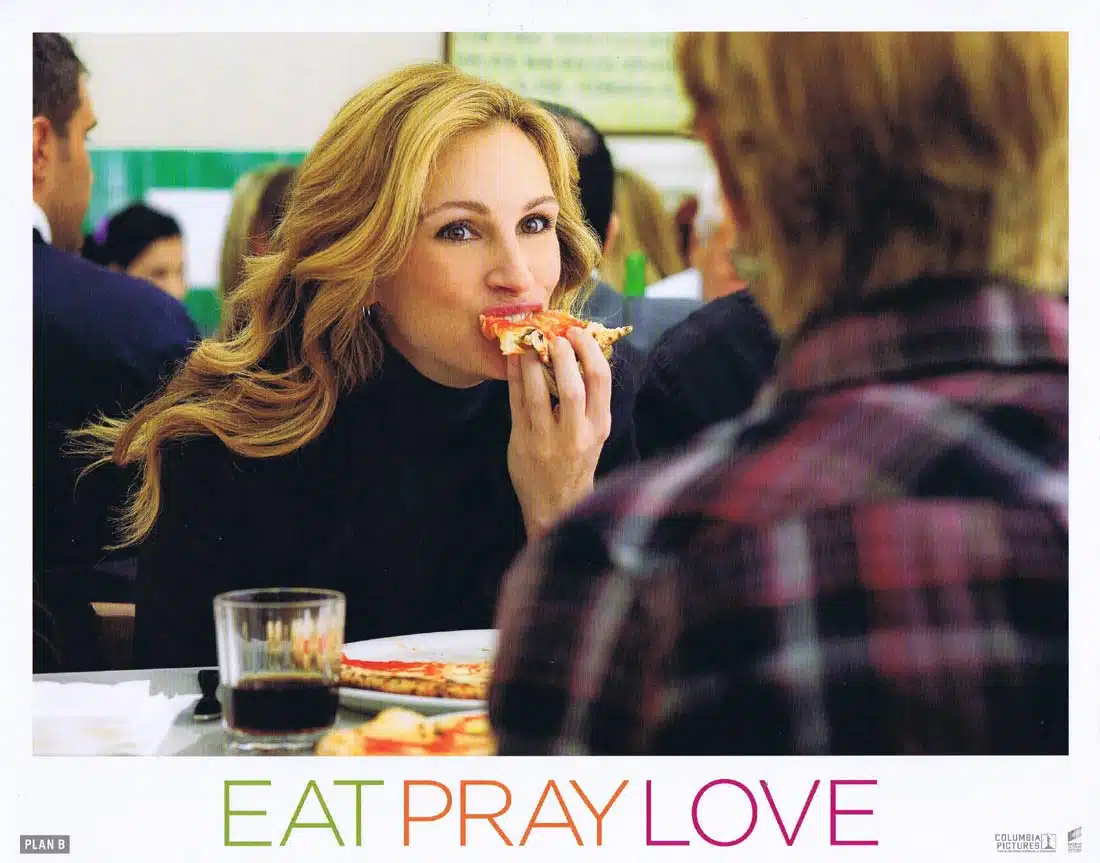 EAT PRAY LOVE Original Lobby Card 2 Julia Roberts James Franco