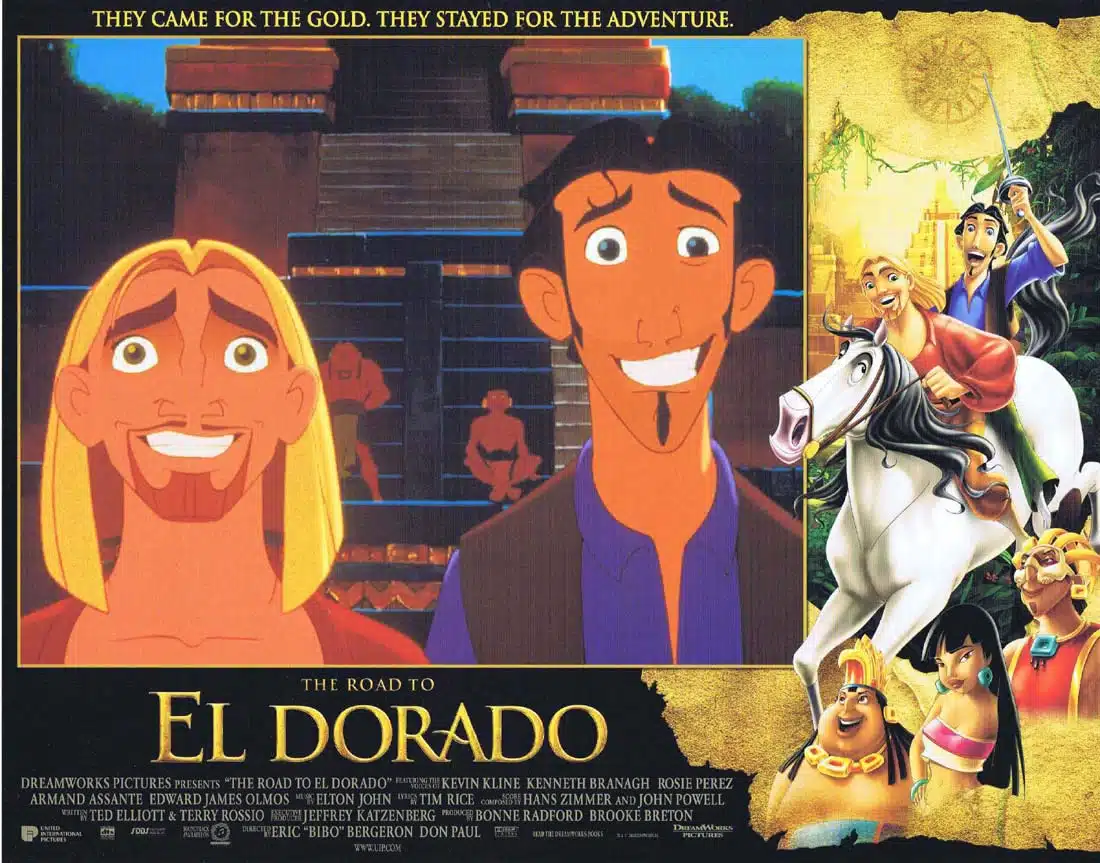 the road to el dorado movie poster