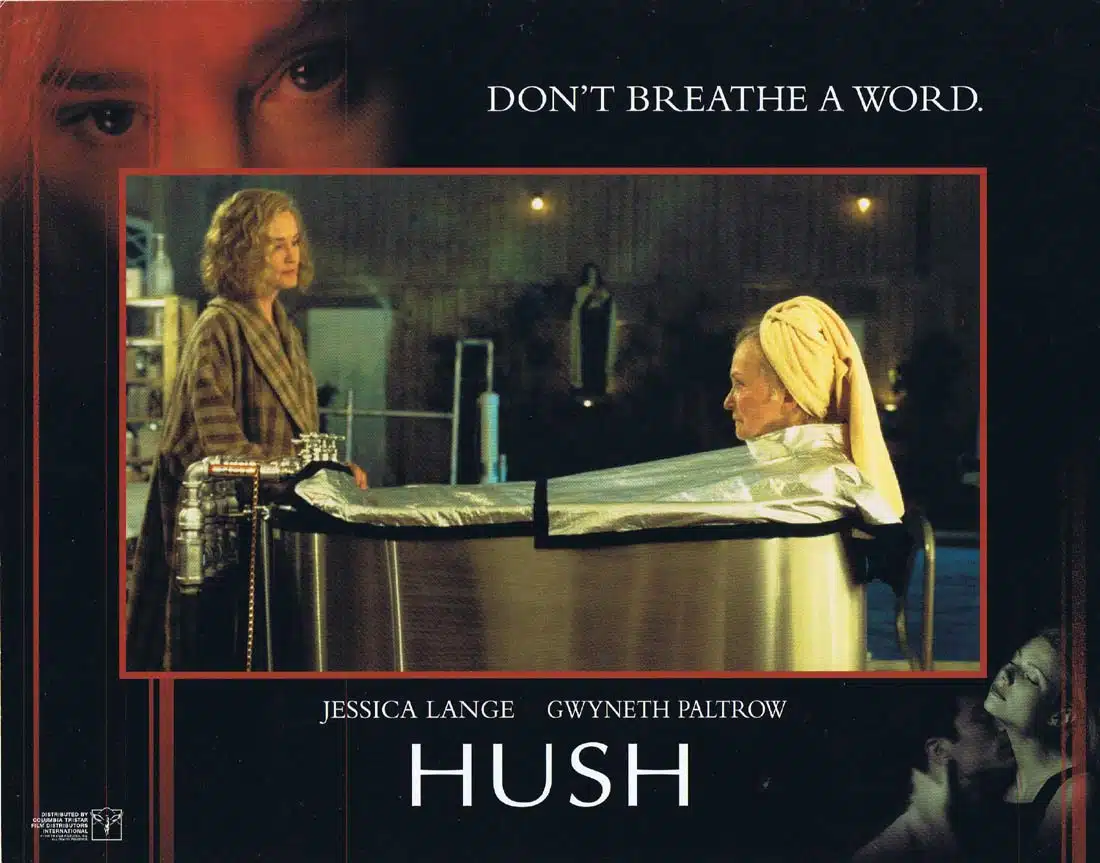 HUSH Original Lobby Card 4 Jessica Lange Gwyneth Paltrow Johnathon Schaech