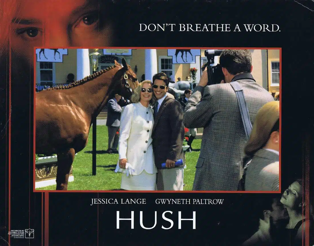 HUSH Original Lobby Card 7 Jessica Lange Gwyneth Paltrow Johnathon Schaech