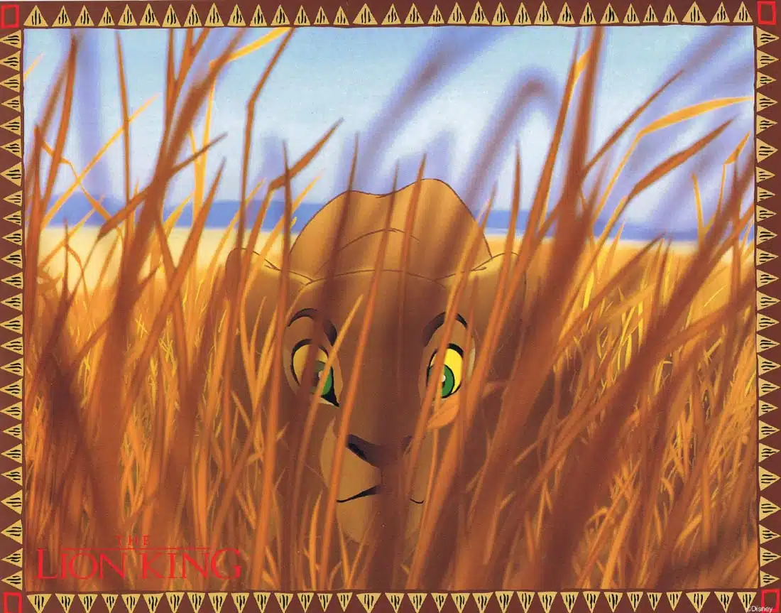 THE LION KING Lobby Card 3 Matthew Broderick Jonathan Taylor Thomas Disney