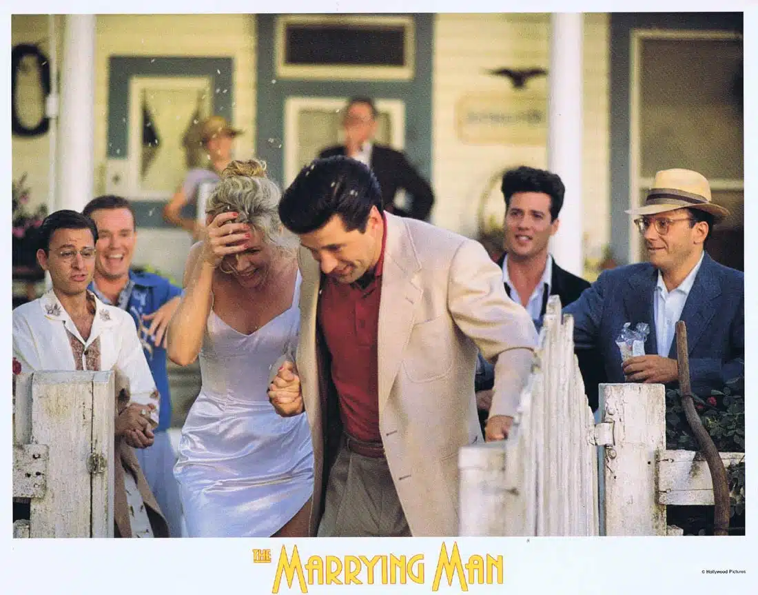 THE MARRYING MAN Original Lobby Card 8 Alec Baldwin Kim Basinger