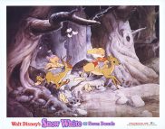 SNOW WHITE AND THE SEVEN DWARFS Original 1975r Lobby Card 3 Disney