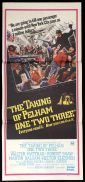 THE TAKING OF PELHAM ONE TWO THREE Original Daybill Movie Poster Robert Shaw