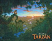 TARZAN Original Lobby Card 9 Minnie Driver Glenn Close Disney