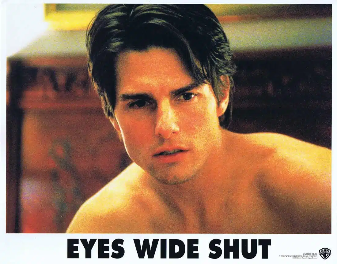 EYES WIDE SHUT Original Lobby Card 1 Tom Cruise Nicole Kidman Stanley Kubrick