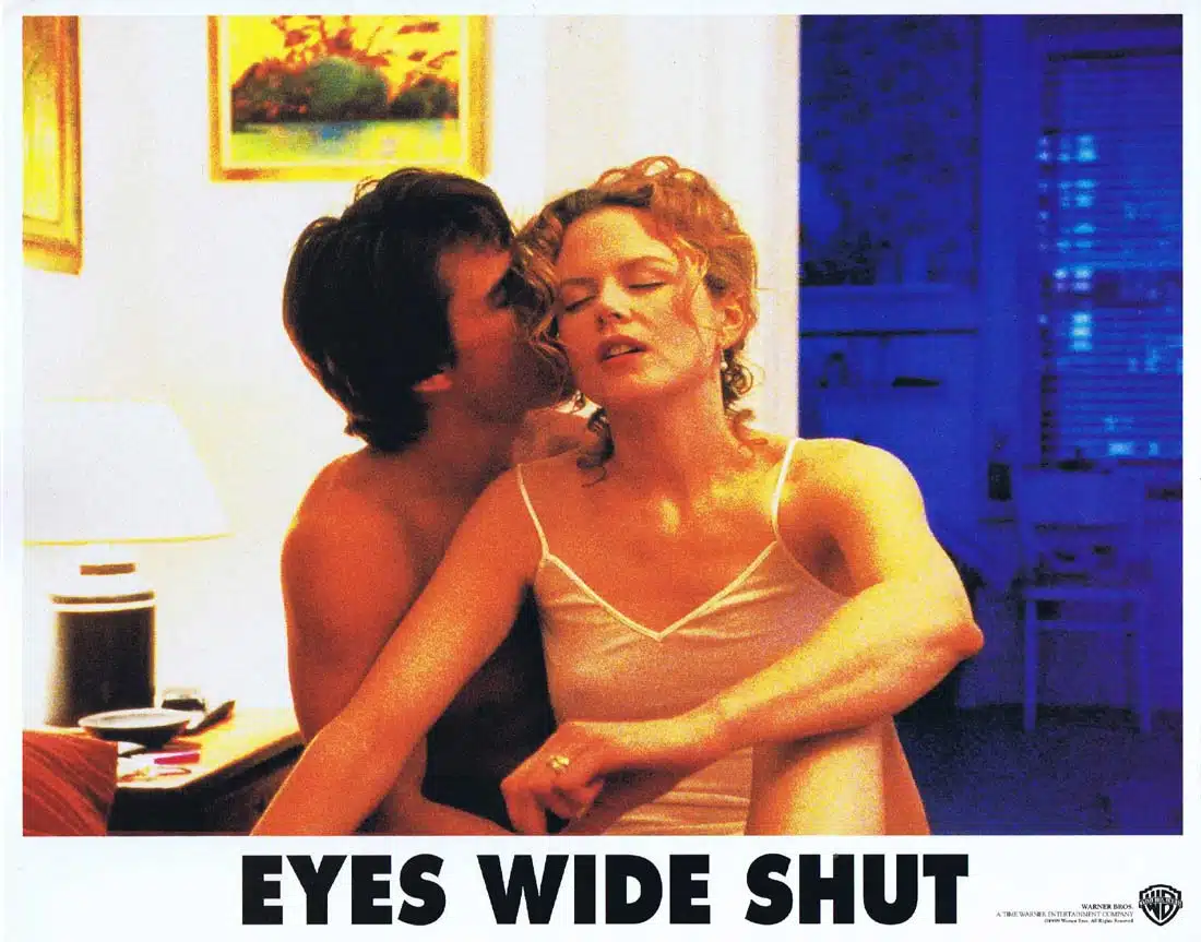 EYES WIDE SHUT Original Lobby Card 3 Tom Cruise Nicole Kidman Stanley Kubrick