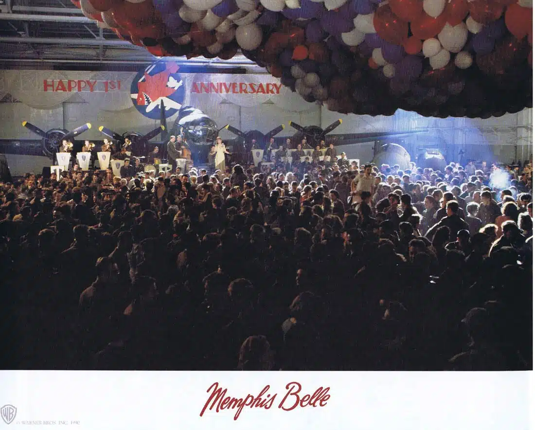 MEMPHIS BELLE Original Lobby Card 5 Matthew Modine Eric Stoltz Sean Astin