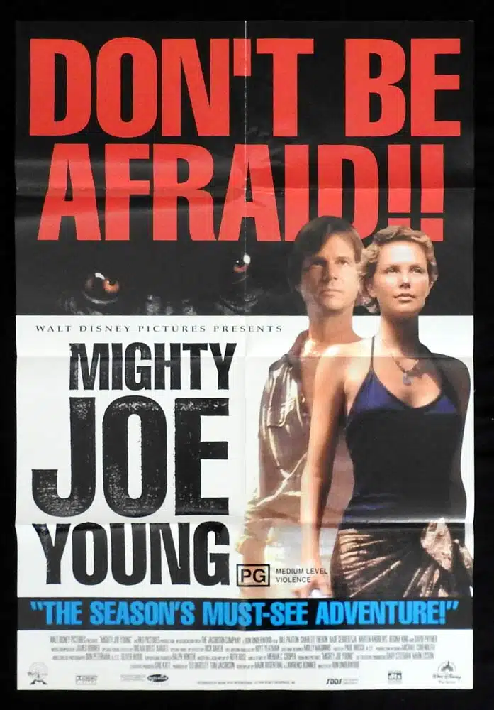 MIGHTY JOE YOUNG Original One Sheet Movie Poster Bill Paxton Charlize Theron