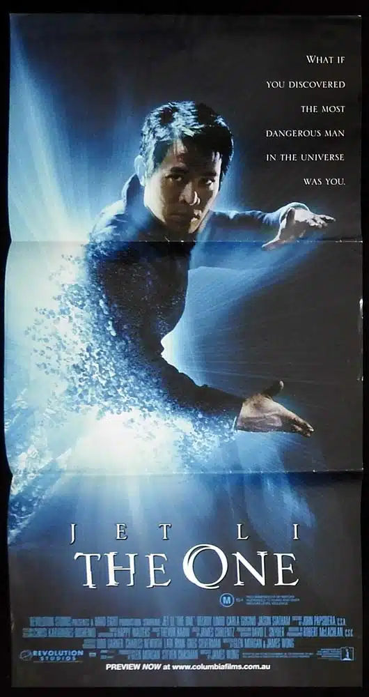 THE ONE Original Daybill Movie Poster Jet Li Delroy Lindo Sci Fi