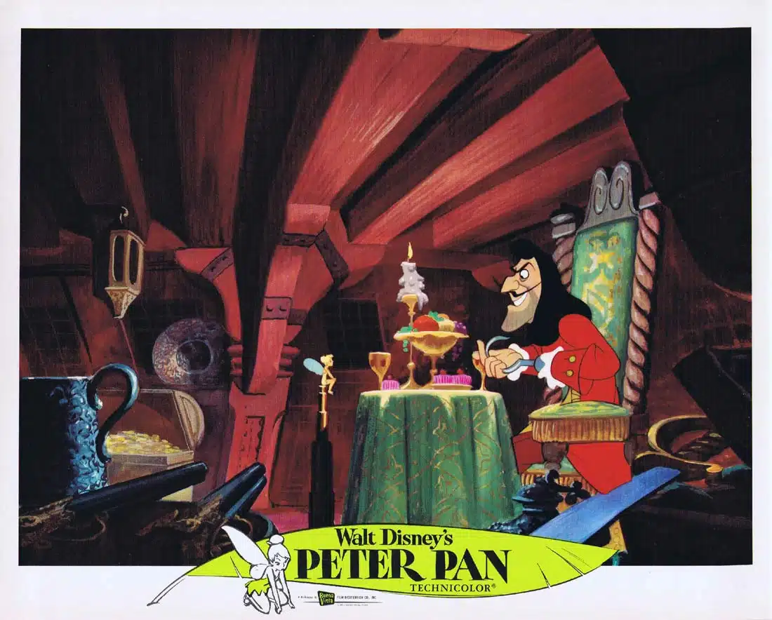 PETER PAN Vintage 1969r Lobby Card 9 Disney Classic Bobby Driscoll