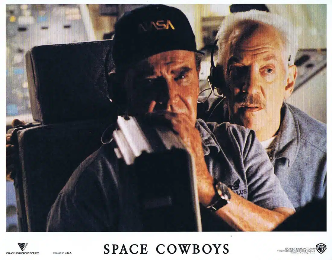 SPACE COWBOYS Original Lobby Card 8 Clint Eastwood Tommy Lee Jones Donald Sutherland