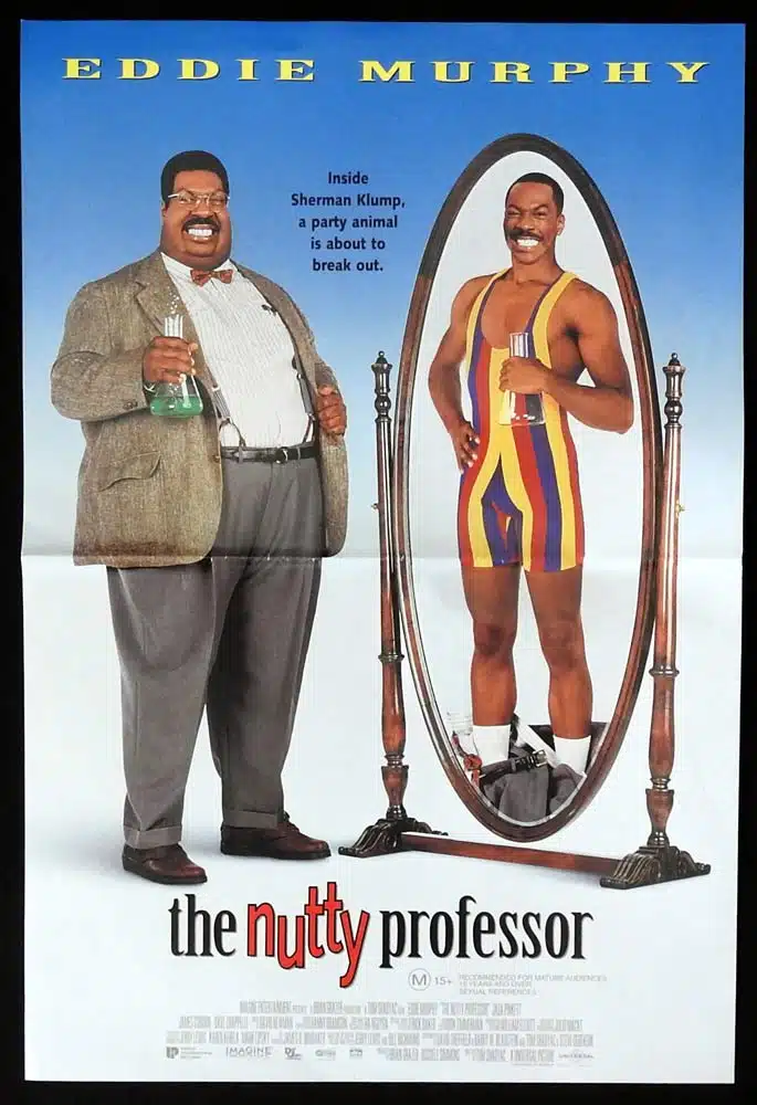 THE NUTTY PROFESSOR Original Daybill Movie Poster Eddie Murphy Jada Pinkett Smith