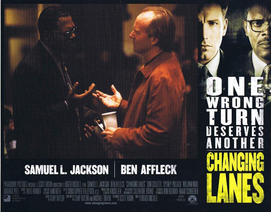  Changing Lanes : Ben Affleck, Samuel L. Jackson, Toni Collette,  Amanda Peet, Sydney Pollack, William Hurt, Roger Michell: Movies & TV