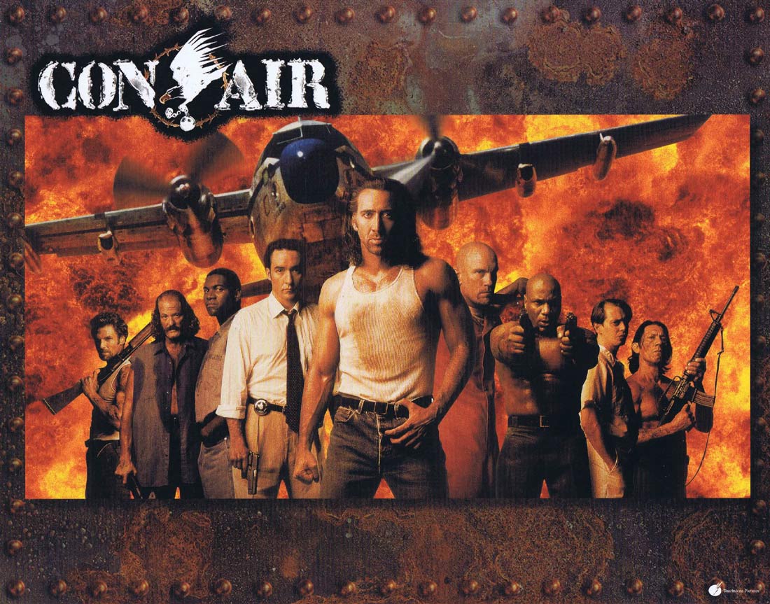 Con Air - Movie Poster / Print (Cage & Cusack & MalkoVIch) (Size: 27 X 39)