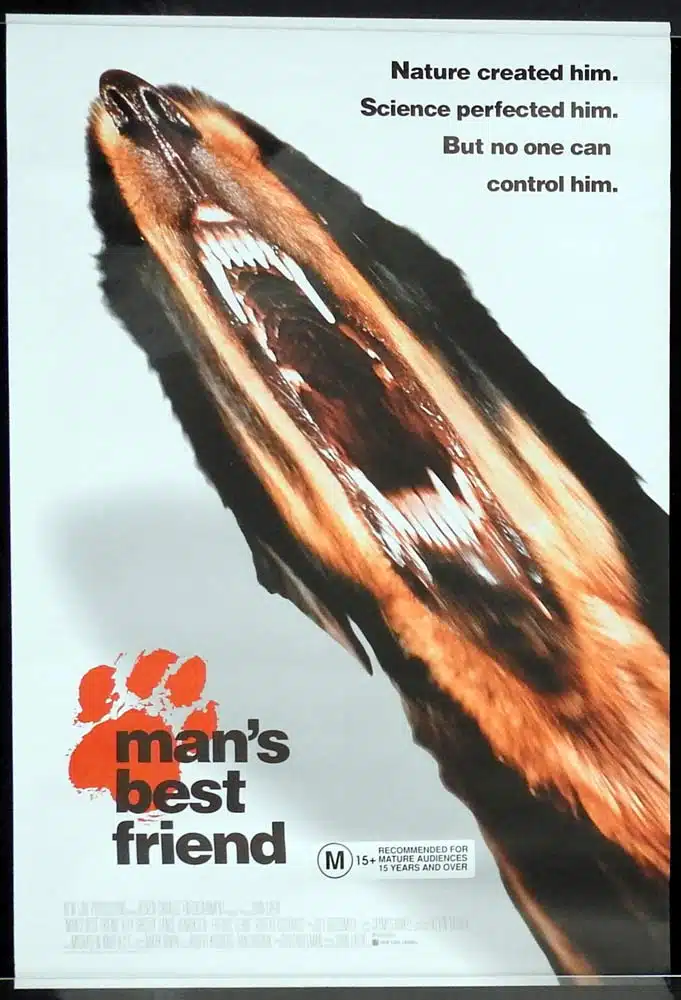 MAN’S BEST FRIEND One Sheet Movie Poster Ally Sheedy Lance Henriksen Horror