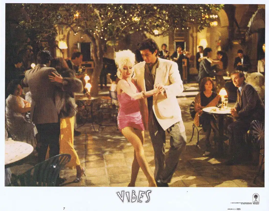 VIBES Original Lobby Card 7 Cyndi Lauper Jeff Goldblum Julian Sands