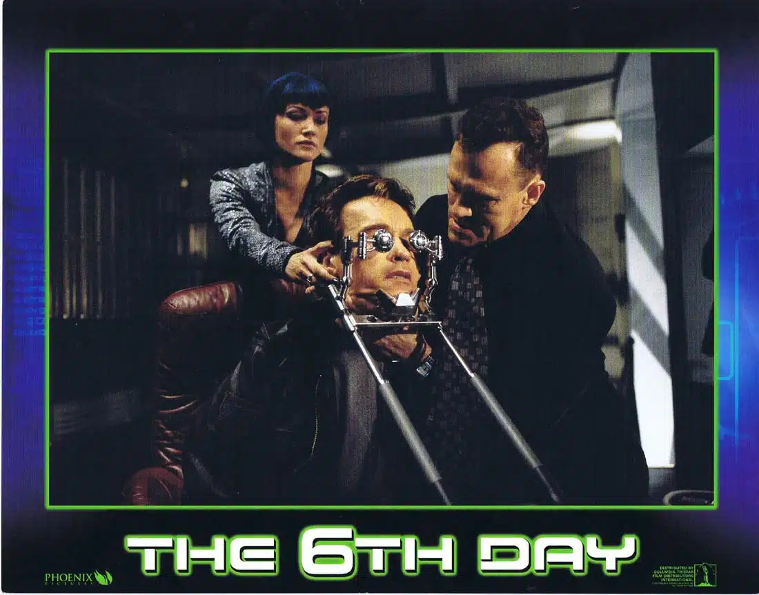 THE 6TH DAY Lobby Card 7 Arnold Schwarzenegger Michael Rapaport