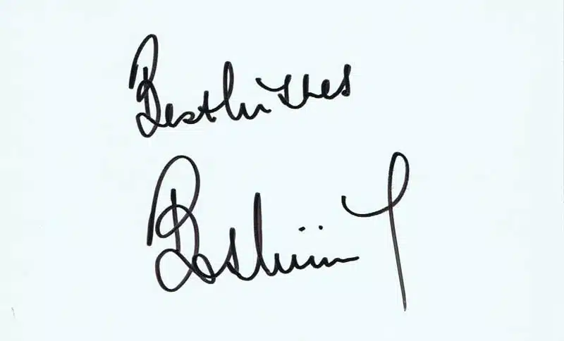 BOB WILLIS – England cricket Captain Autograph