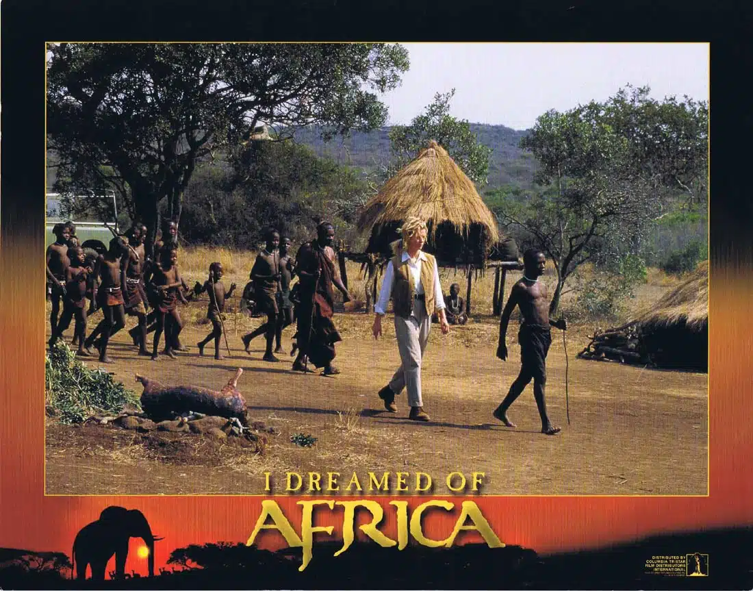 I DREAMED OF AFRICA Lobby Card 1 KIM BASINGER Daniel Craig