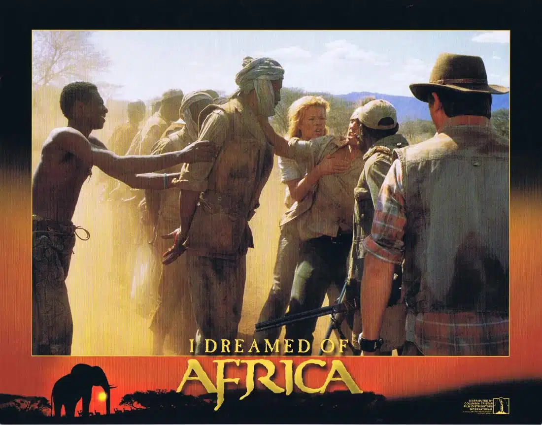 I DREAMED OF AFRICA Lobby Card 2 KIM BASINGER Daniel Craig