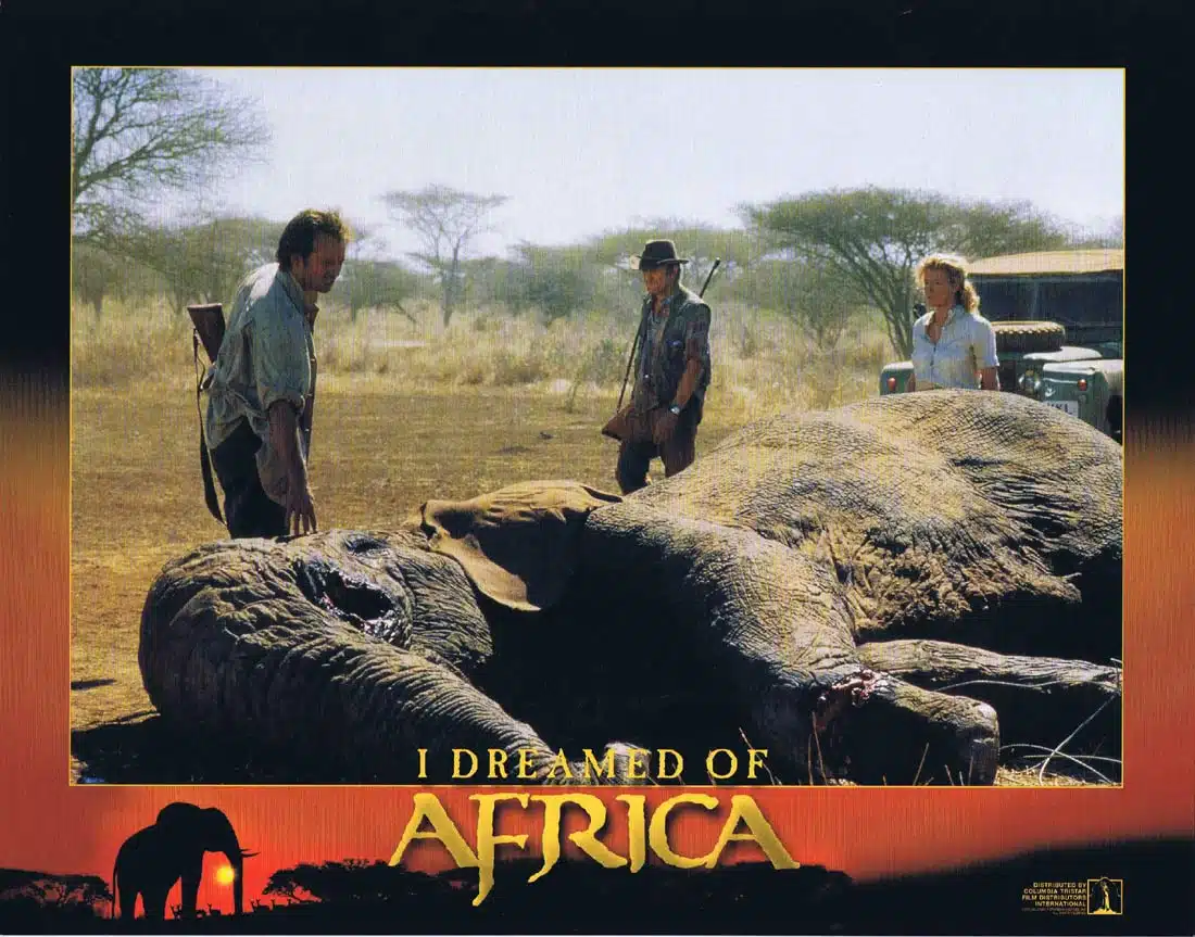 I DREAMED OF AFRICA Lobby Card 7 KIM BASINGER Daniel Craig