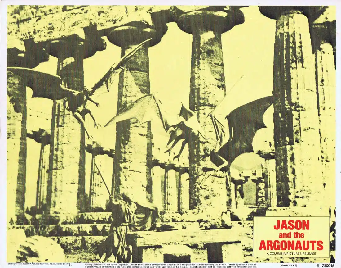 JASON AND THE ARGONAUTS Original 1978r Lobby Card 6 Todd Armstrong