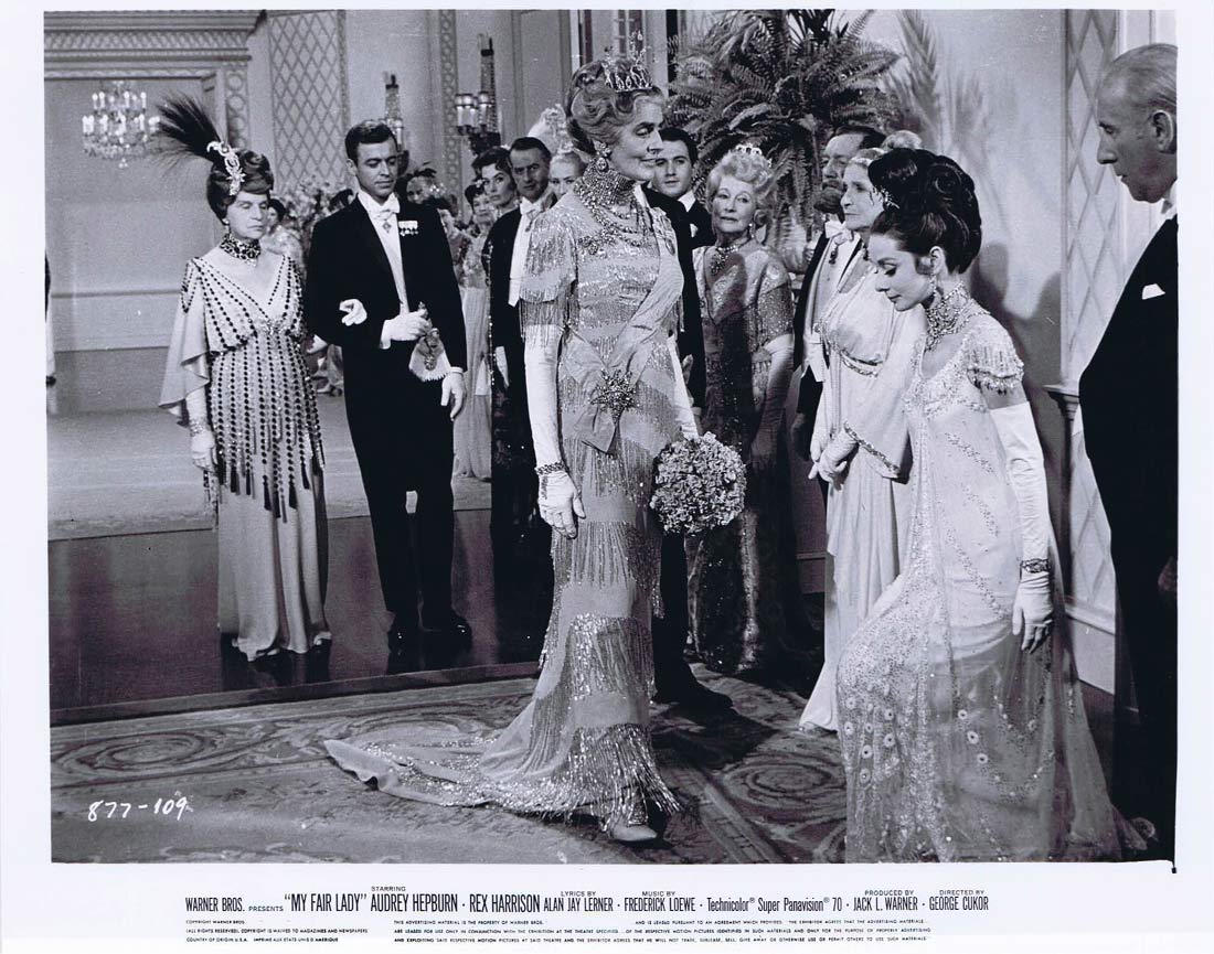 MY FAIR LADY Original Movie Still 8 Audrey Hepburn Stanley Holloway Rex Harrison
