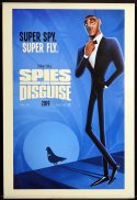 SPIES IN DISGUISE Original US DS Rolled One sheet Movie poster Will Smith Tom Holland