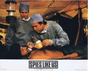 SPIES LIKE US Original Lobby Card 2 John Landis Chevy Chase Dan Aykroyd