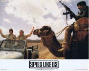 SPIES LIKE US Original Lobby Card 3 John Landis Chevy Chase Dan Aykroyd