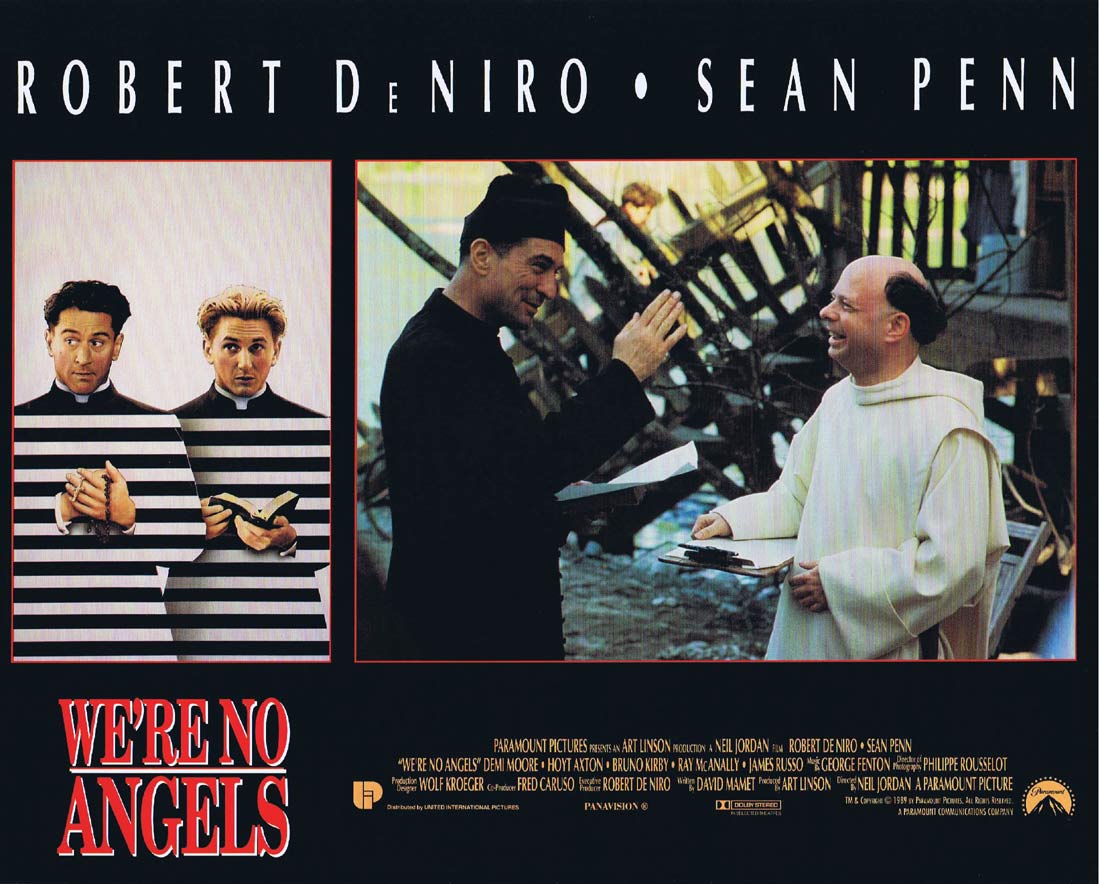 WE’RE NO ANGELS Original Lobby Card 6 Robert De Niro Sean Penn Demi Moore