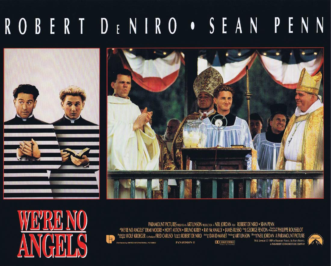 WE’RE NO ANGELS Original Lobby Card 7 Robert De Niro Sean Penn Demi Moore