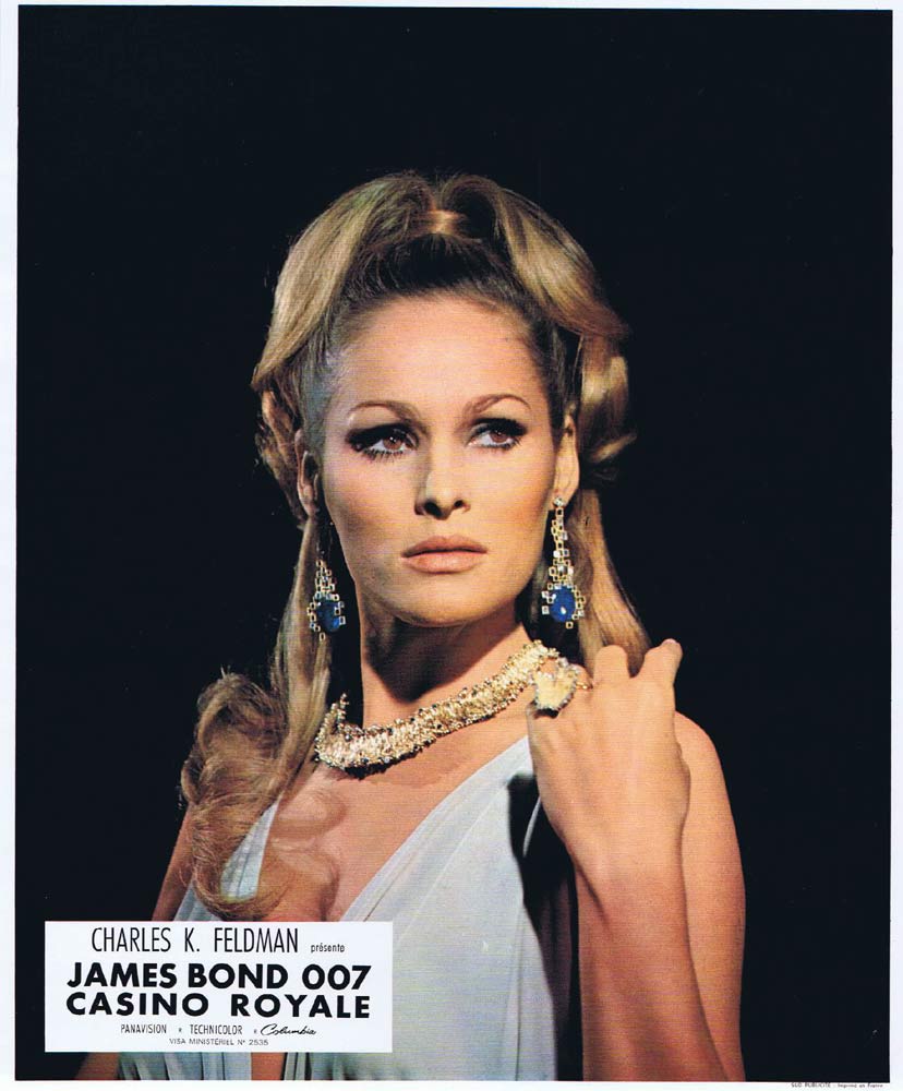 CASINO ROYALE Original French Lobby Card 1 Ursula Andress David Niven James Bond