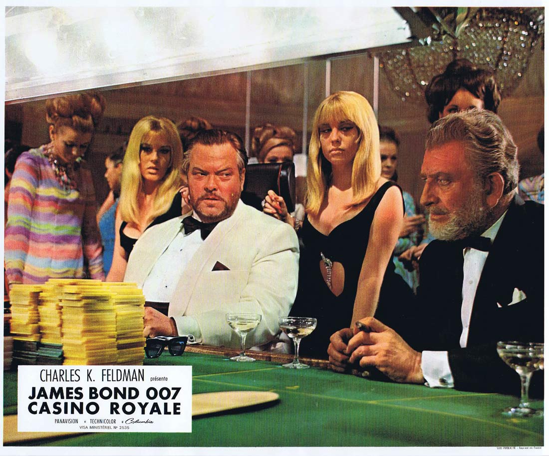 CASINO ROYALE Original French Lobby Card 2 Ursula Andress David Niven James Bond