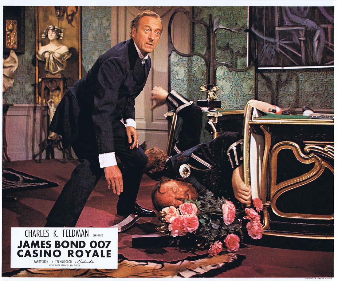 CASINO ROYALE Original French Lobby Card 8 Ursula Andress David Niven James Bond