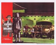 A FISTFUL OF DOLLARS Original Lobby Card 2 Clint Eastwood Sergio Leone
