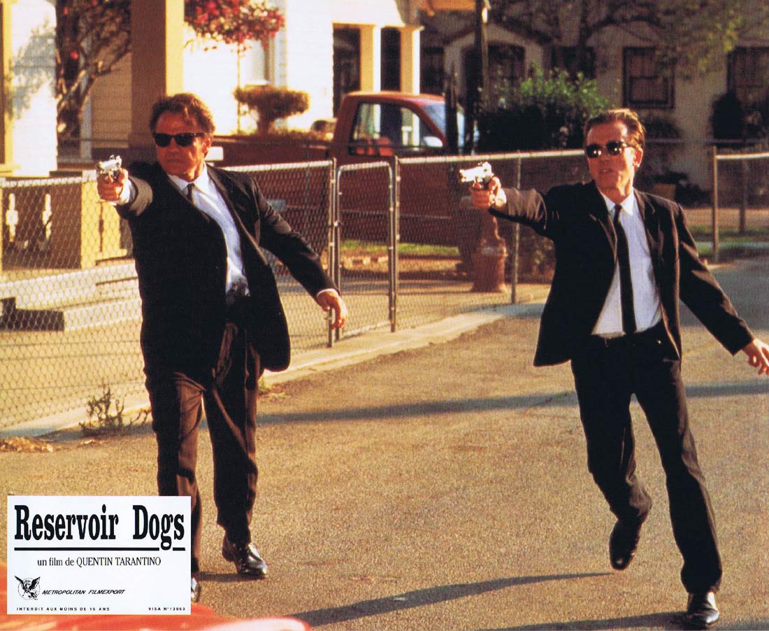 RESERVOIR DOGS Original FRENCH Lobby Card 5 Quentin Tarantino Harvey Keitel Tim Roth