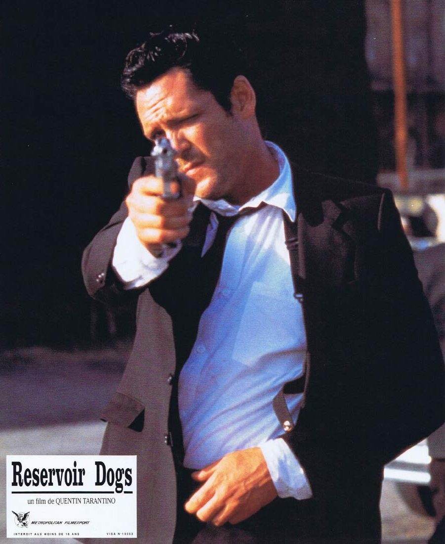 RESERVOIR DOGS Original FRENCH Lobby Card 8 Quentin Tarantino Harvey Keitel Tim Roth