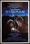 STARMAN Original One Sheet Movie Poster Jeff Bridges Karen Allen John Carpenter